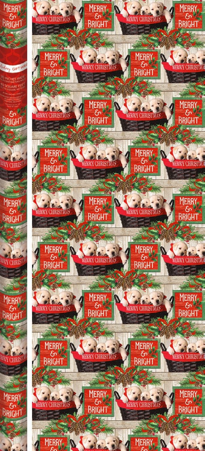 Premium Holiday Pets Roll Wrap - 35 Square Feet - - Shelburne Country Store
