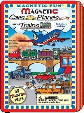 Magnetic Fun - Cars Planes and Trains - Shelburne Country Store