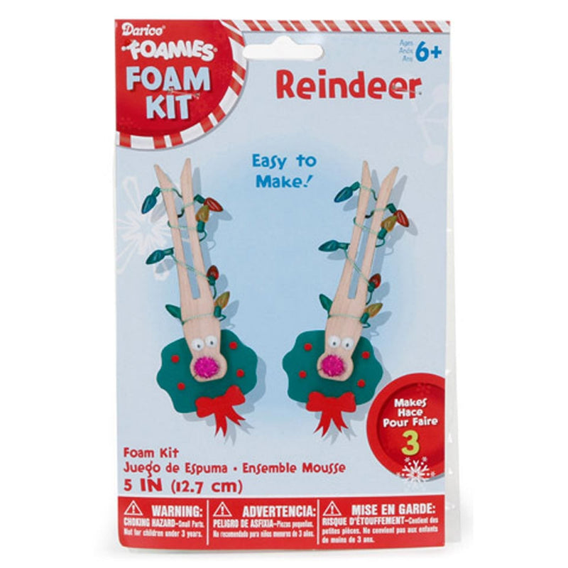 Foamies Mini Group Activity Kit - Reindeer Clothespins - Shelburne Country Store
