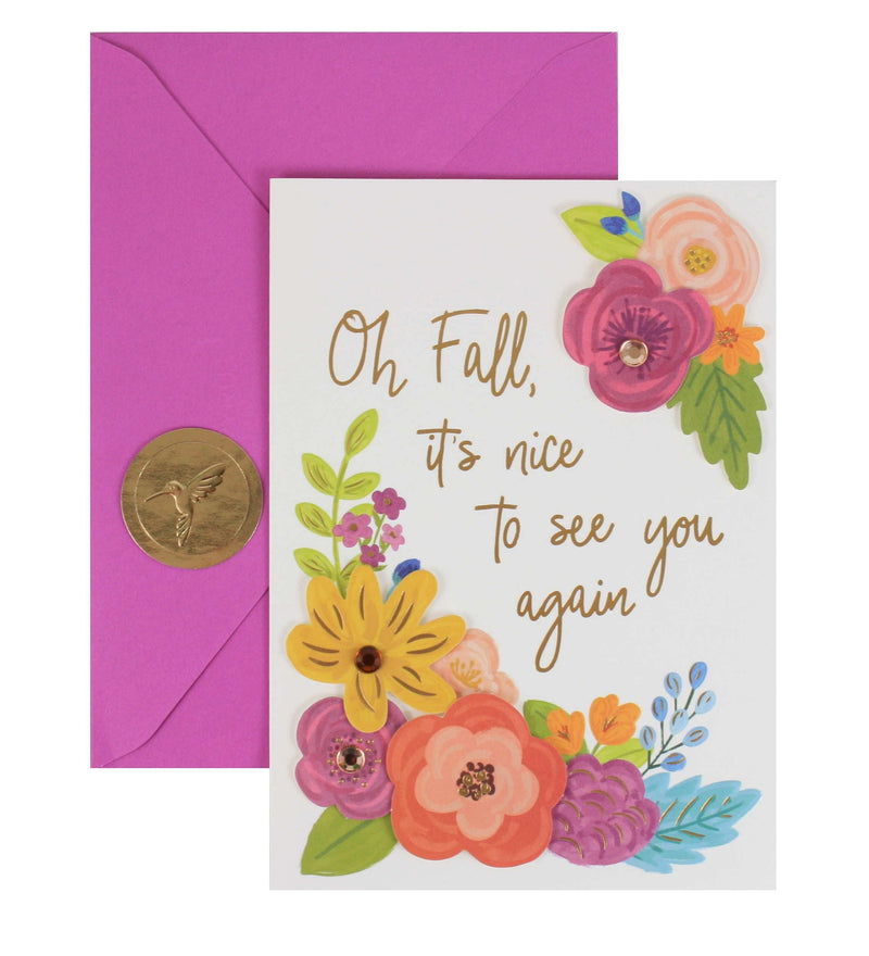 Fall It's Nice To See You - Thanksgiving Card - Shelburne Country Store
