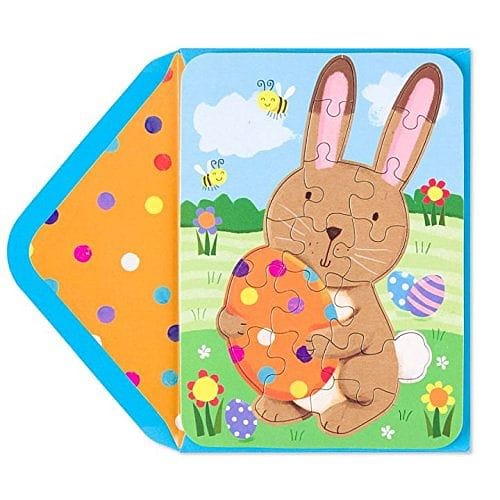 Easter Bunny Puzzle Easter Card - Shelburne Country Store