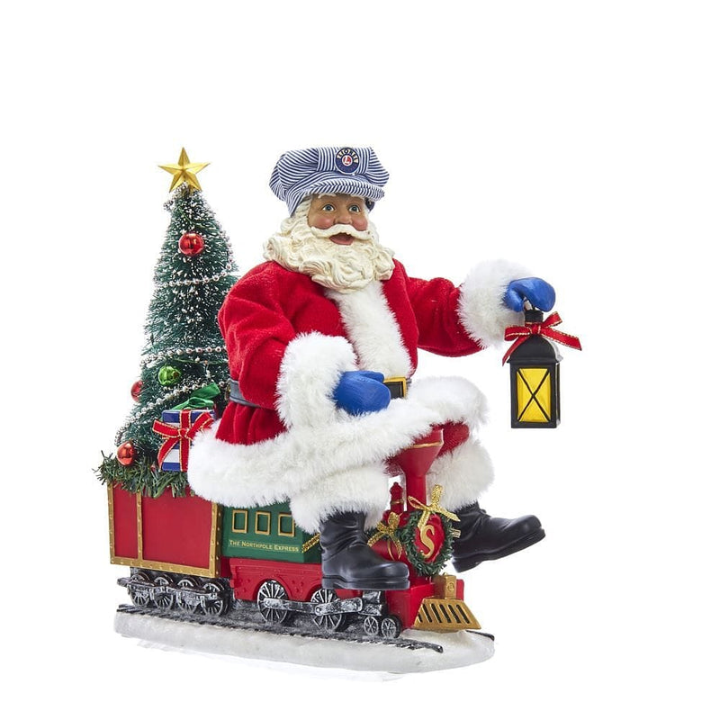 Lionel Fabriche Battery-Operated Light-Up Santa On Train - Shelburne Country Store