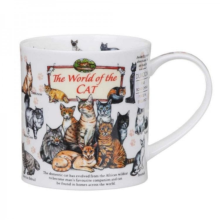 Dunoon Orkney Bone China Mug - World of the Cat - Shelburne Country Store