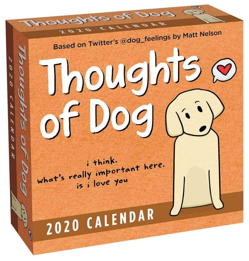 2020 Thoughts of Dog Day to Day Calender - Shelburne Country Store