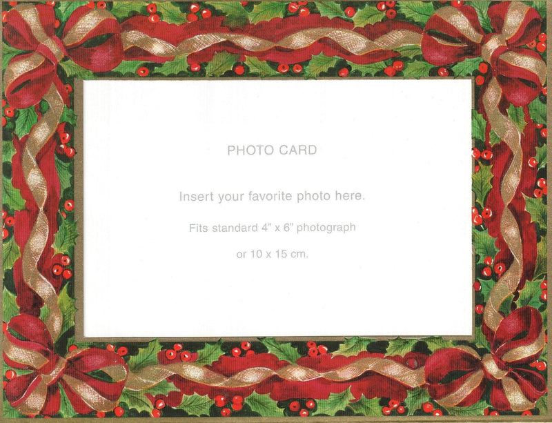Red Ribbon (Photo Card) - Shelburne Country Store