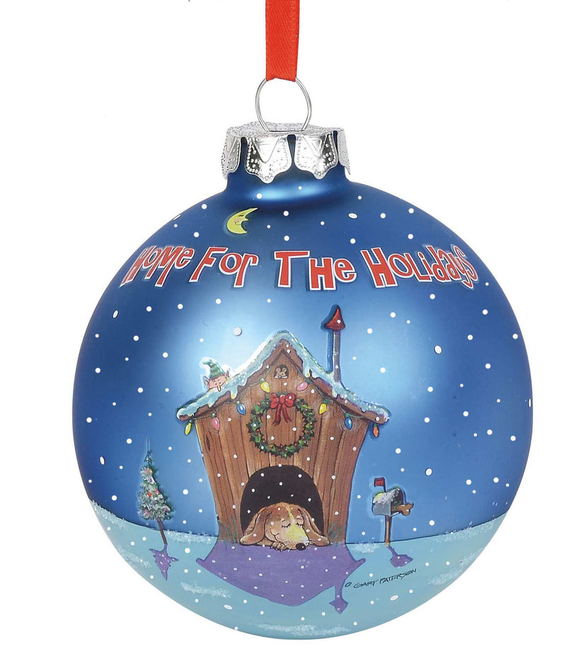 Home for the Holidays Dog Ornament - Shelburne Country Store