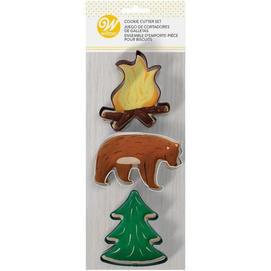 Camping Adventurers Cookie Cutter 2 Piece Set - Shelburne Country Store