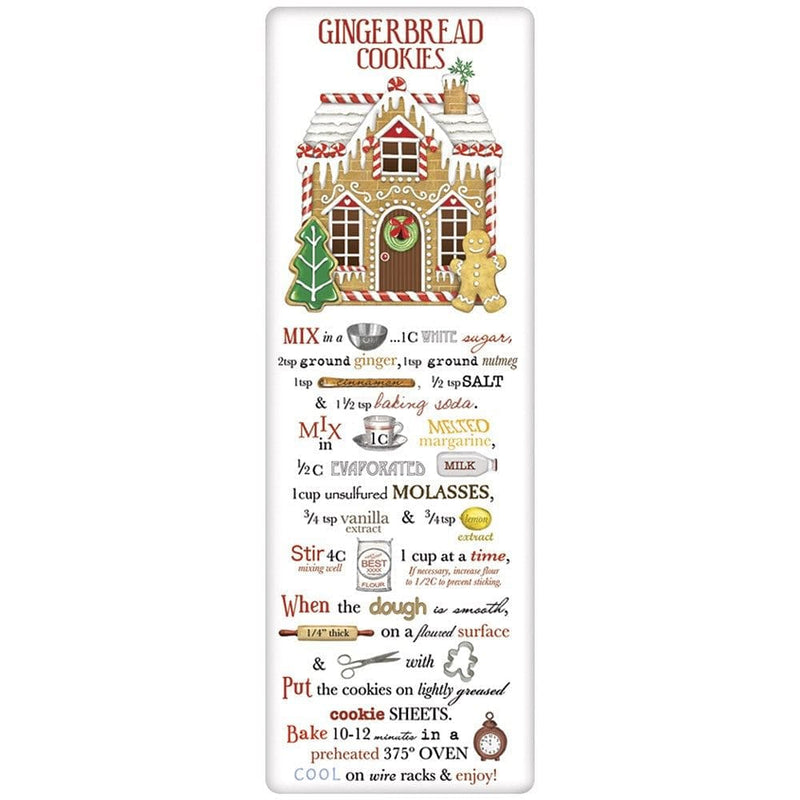 Gingerbread Cookies Recipe Towel - Shelburne Country Store