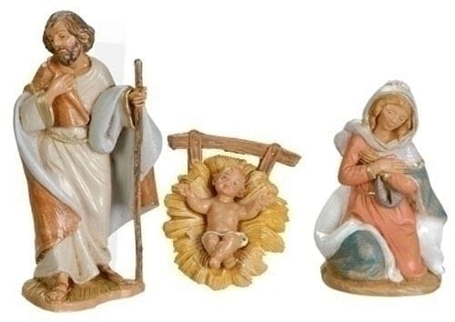 Fontanini 3.5 inch Holy Family Figurine * Nativity Village Collectible 55011 - Shelburne Country Store