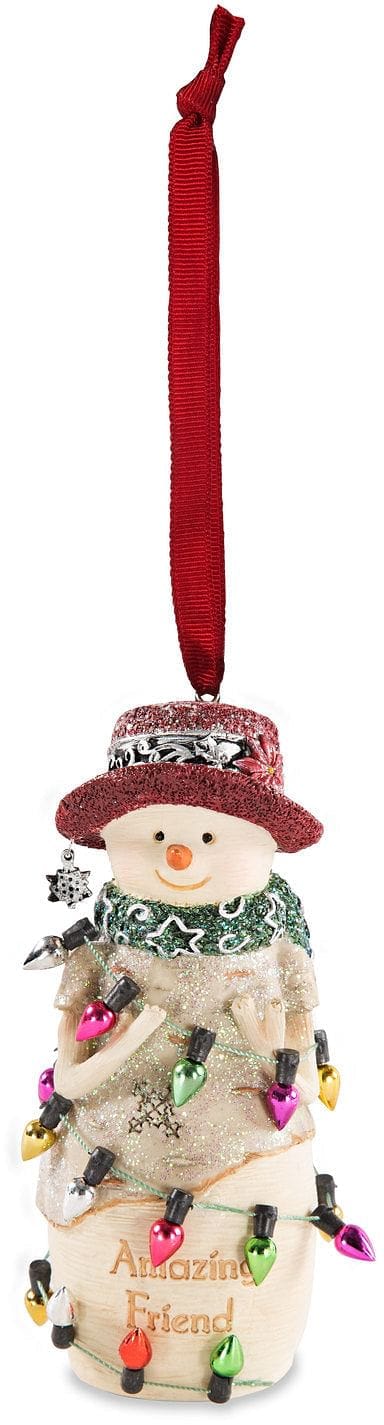 Birch Hearts Amazing Friend Snowman Ornament - Shelburne Country Store