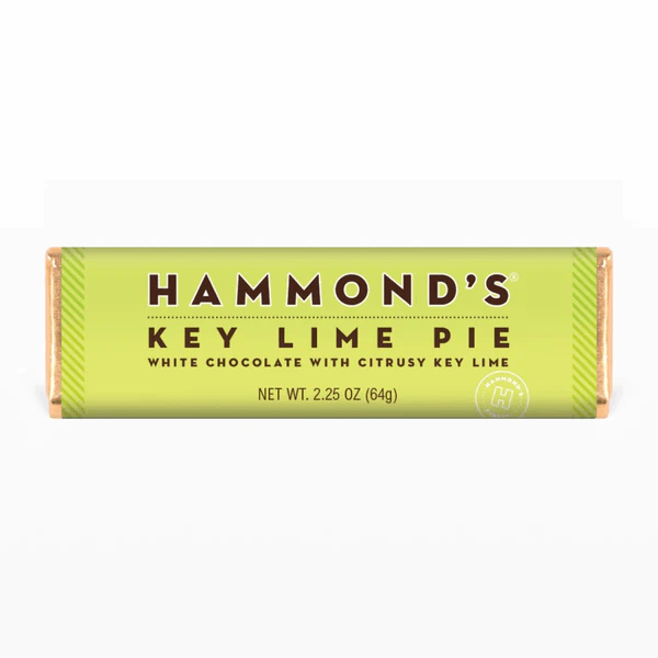 Hammonds Bar - Key Lime White Chocolate - 2.25 oz - Shelburne Country Store