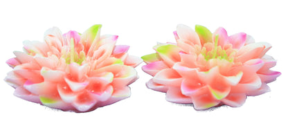 Mum Flower Candle Set of 2 - - Shelburne Country Store