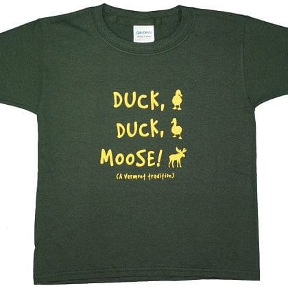 Duck, Duck, Moose Youth T-Shirt - - Shelburne Country Store