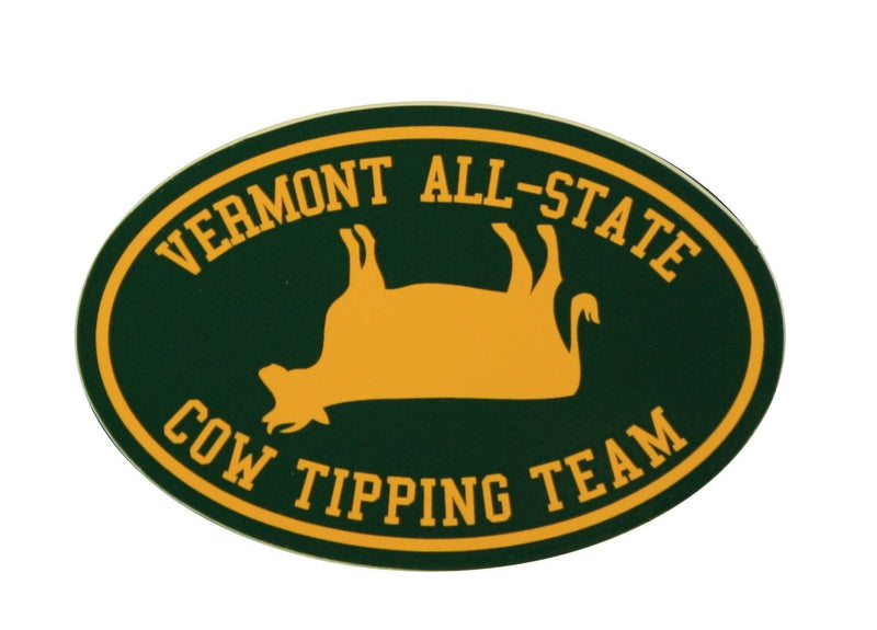 Cow Tipping Small Euro Decal - Shelburne Country Store