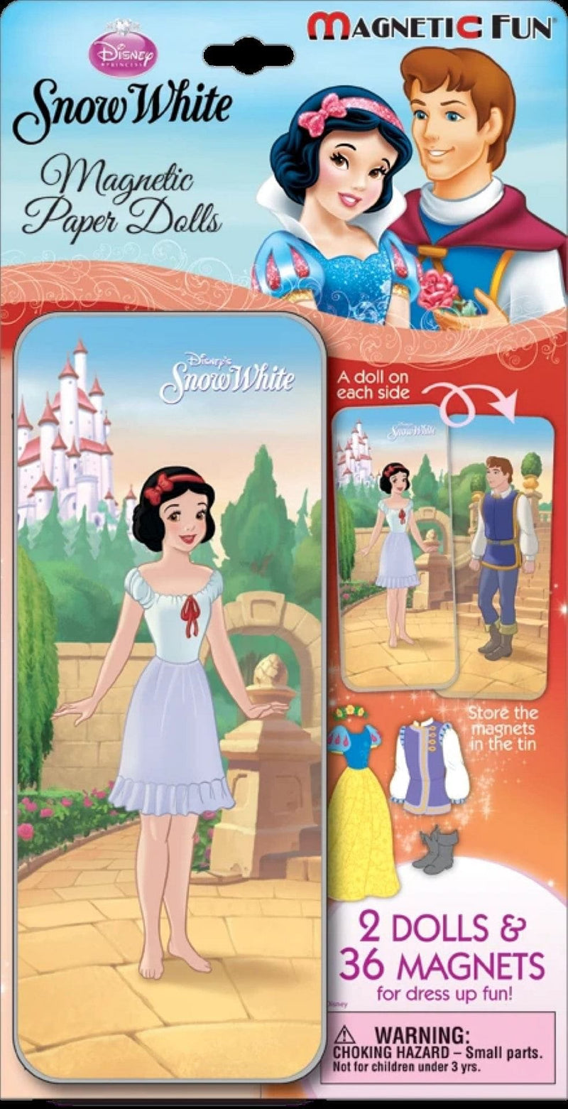 Magnetic Tin Paper Dolls - Snow White - Shelburne Country Store