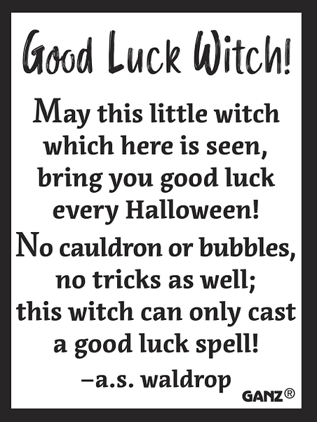 Good Luck Witch Charm - Shelburne Country Store
