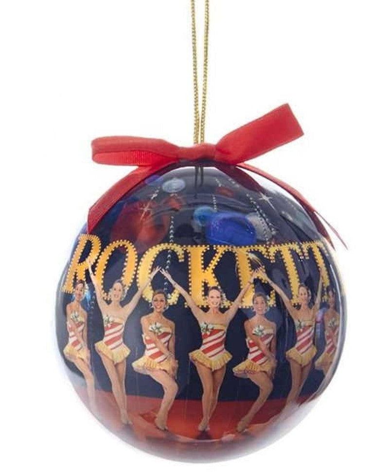 Rockettes Decoupage Ball Ornament -  Dancers - The Country Christmas Loft