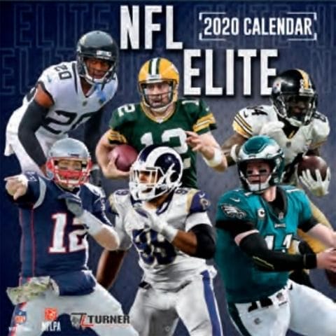 2020 Elite Football Wall Calendar - Shelburne Country Store