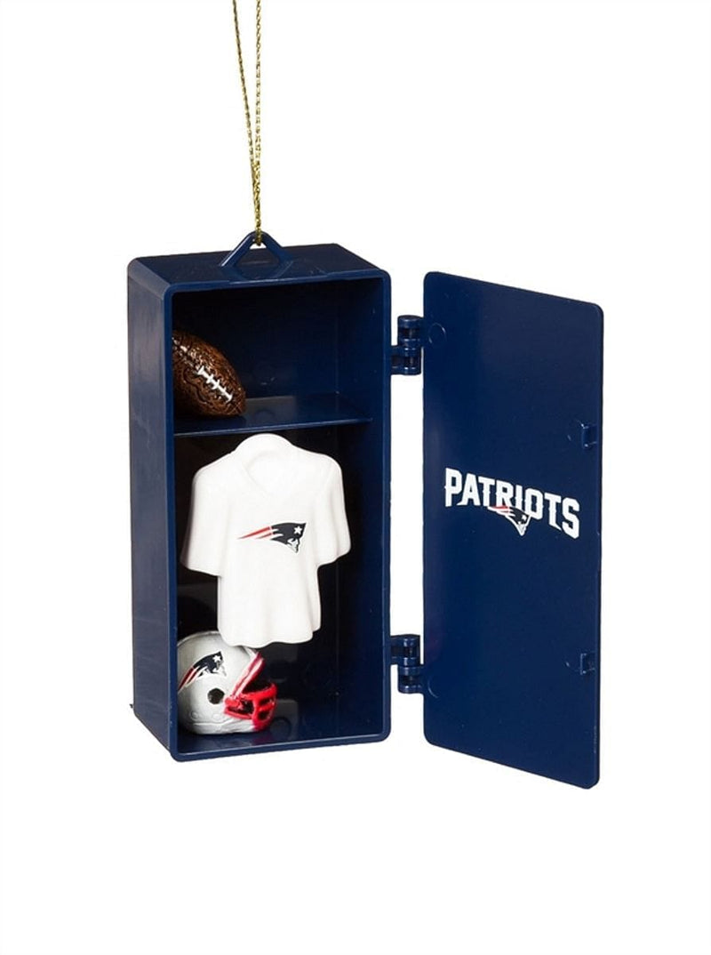 Team Locker Ornament, New England Patriots - Shelburne Country Store