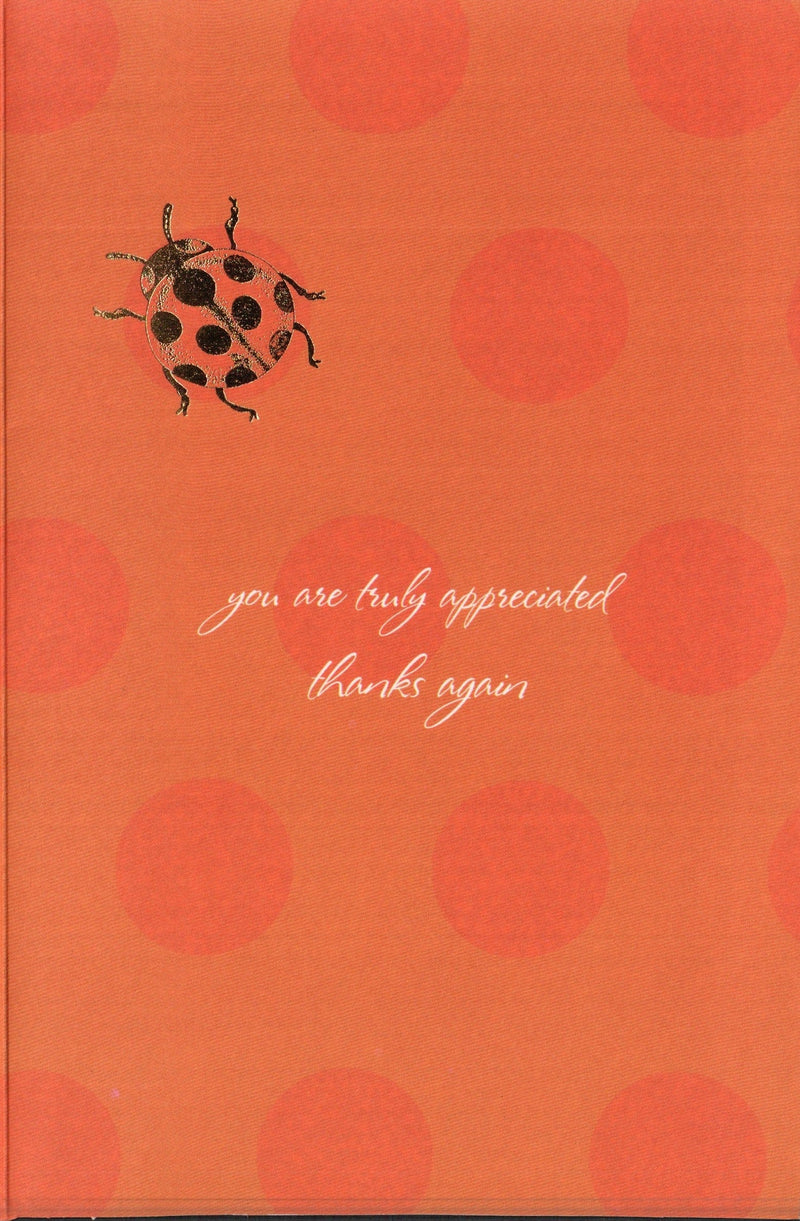 Thank You Card - Ladybug Spots - Shelburne Country Store