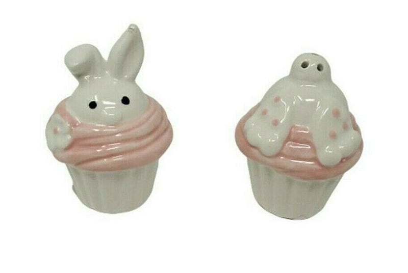 Cupcake Bunny Salt and Pepper Set - Shelburne Country Store
