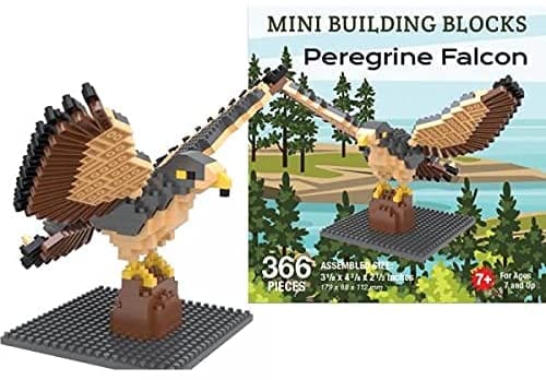 Mini Building Blocks - Peregrine Falcon - Shelburne Country Store