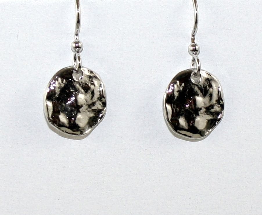 Small Hammered Disc - Earrings - Shelburne Country Store