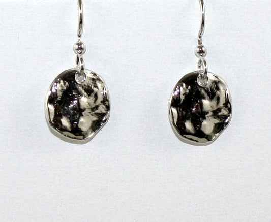 Small Hammered Disc - Earrings - Shelburne Country Store