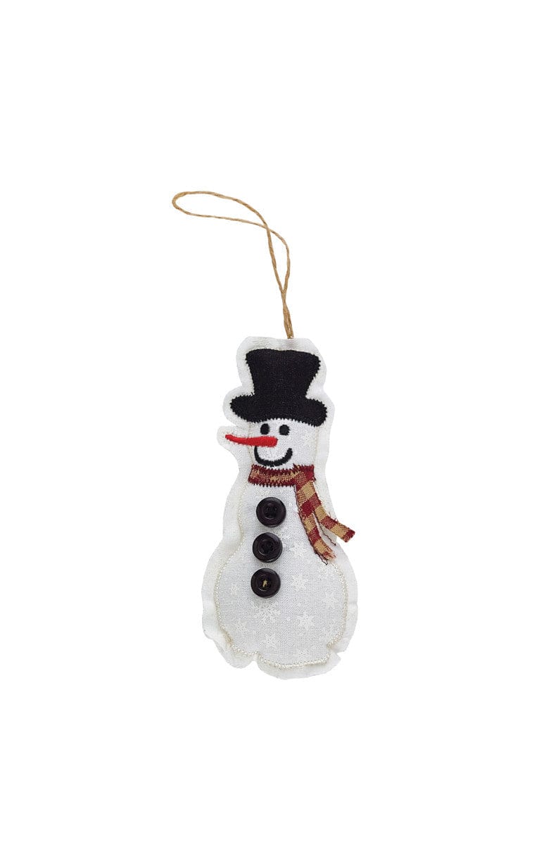 Country Snowman Ornament - Shelburne Country Store