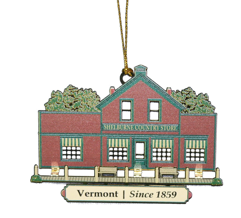 Shelburne Country Store Laser Cut Ornament - Shelburne Country Store