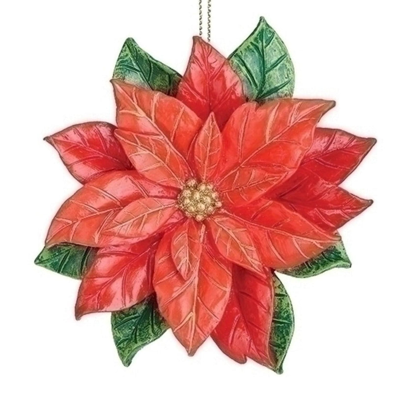 Poinsettia Bloom Ornament - Shelburne Country Store
