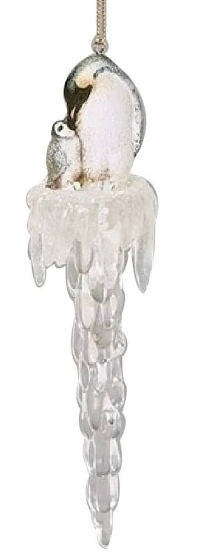 Arctic Family Icicle Ornament -  Penguin - Shelburne Country Store
