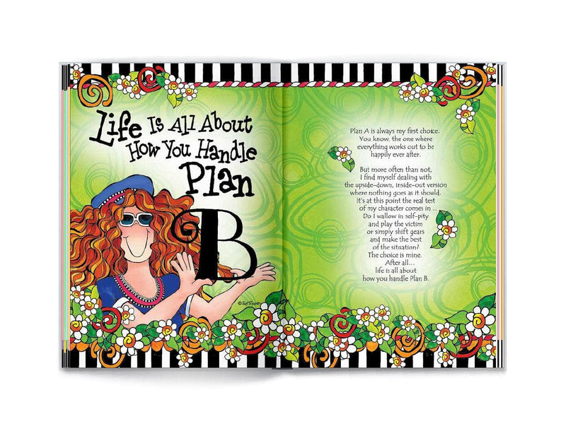 Hardcover - Life Is All About How You Handle Plan B - Shelburne Country Store