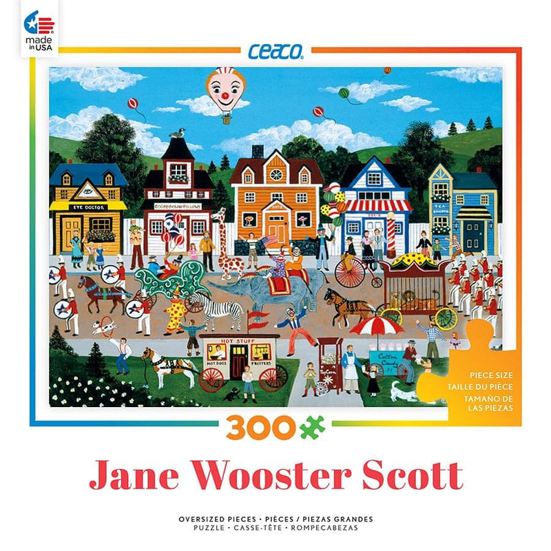 Jane Wooster Scott Circus Pandemonium Puzzle 300 Piece - Shelburne Country Store