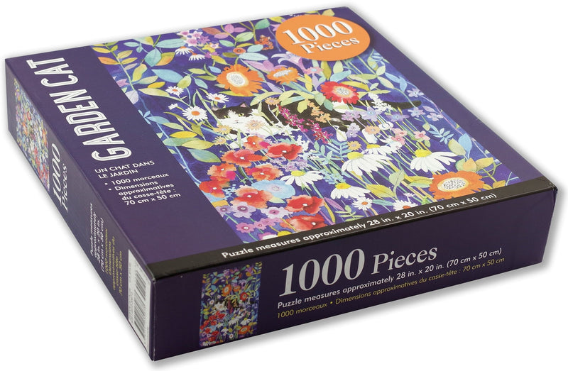 Garden Cat - 1000 Piece Puzzle - Shelburne Country Store
