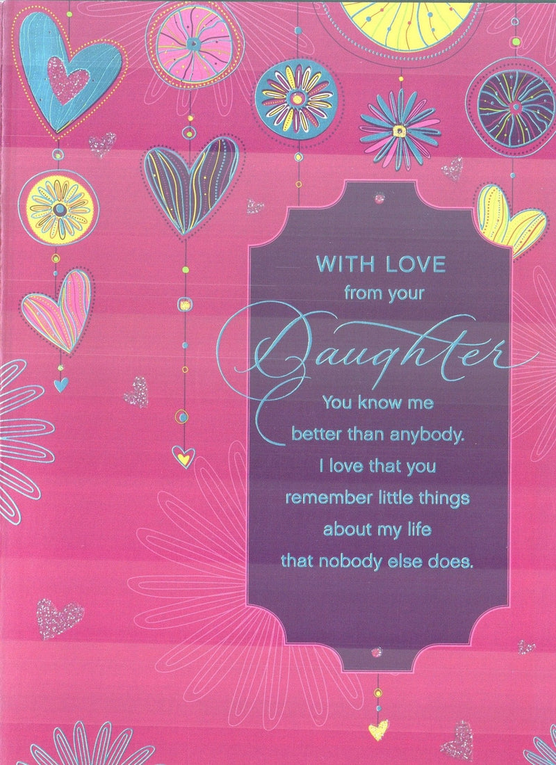 Mother's Day Card - With Love From Your Daughter - Shelburne Country Store
