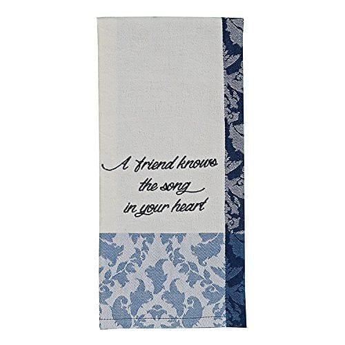 A Friend Knows Jaquard Dishtowel - Shelburne Country Store