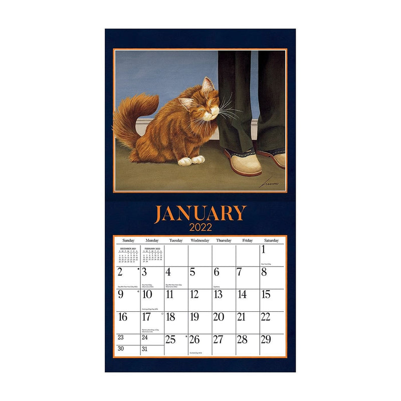 2022 American Cat Wall Calendar - Shelburne Country Store