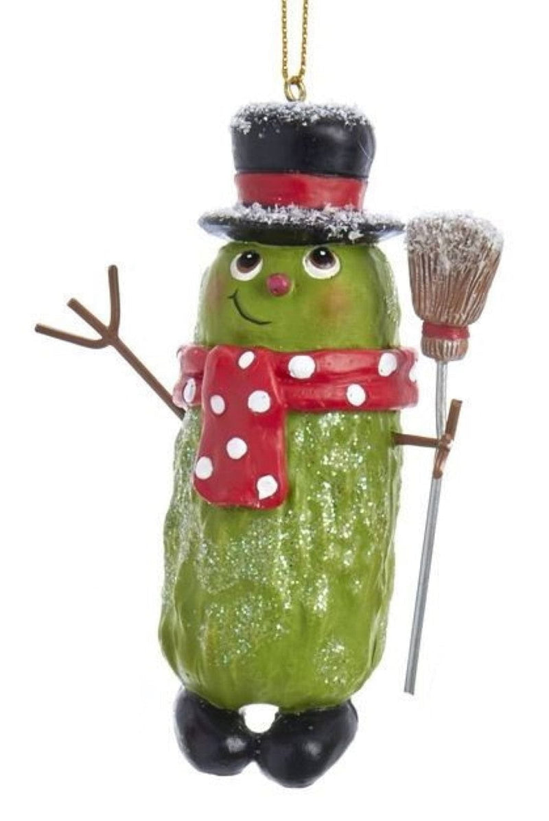 Winter Pickle Ornament -  Tree - Shelburne Country Store