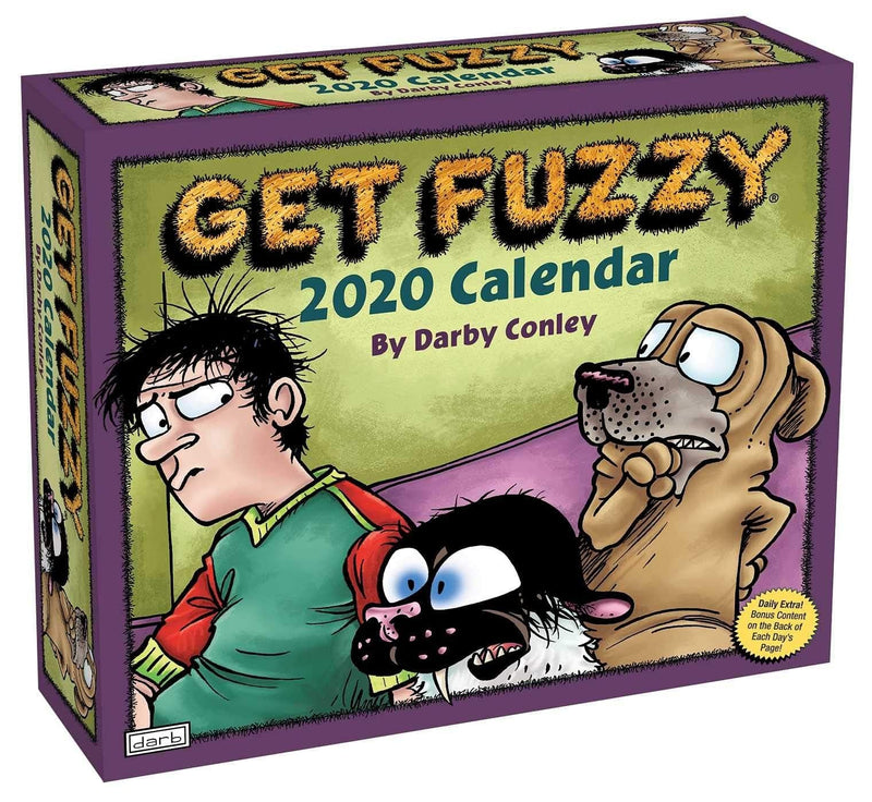 2020 Get Fuzzy Day to Day Calender - Shelburne Country Store