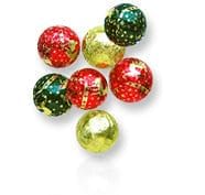 Christmas Foil Wrapped Chocolate Balls (1 Pound) - - Shelburne Country Store