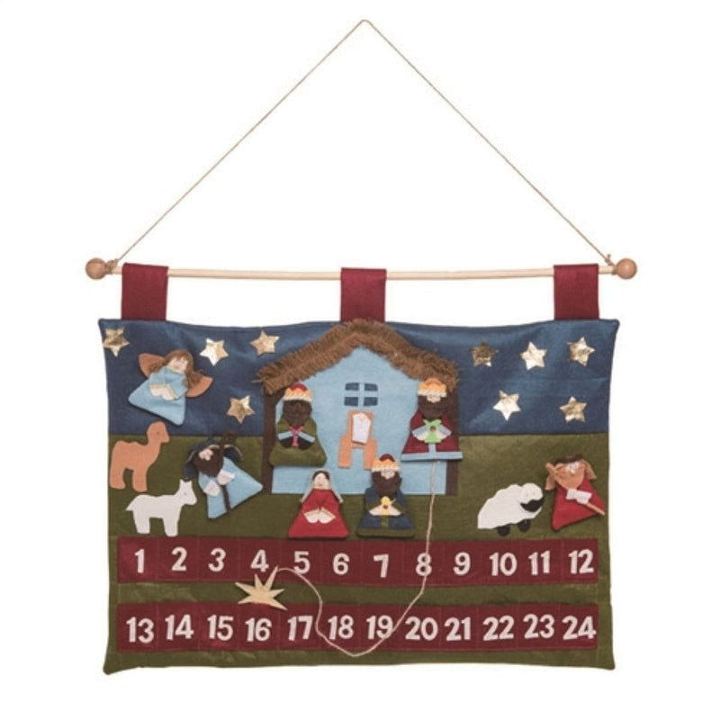 Felt Nativity Advent Calendar - Shelburne Country Store