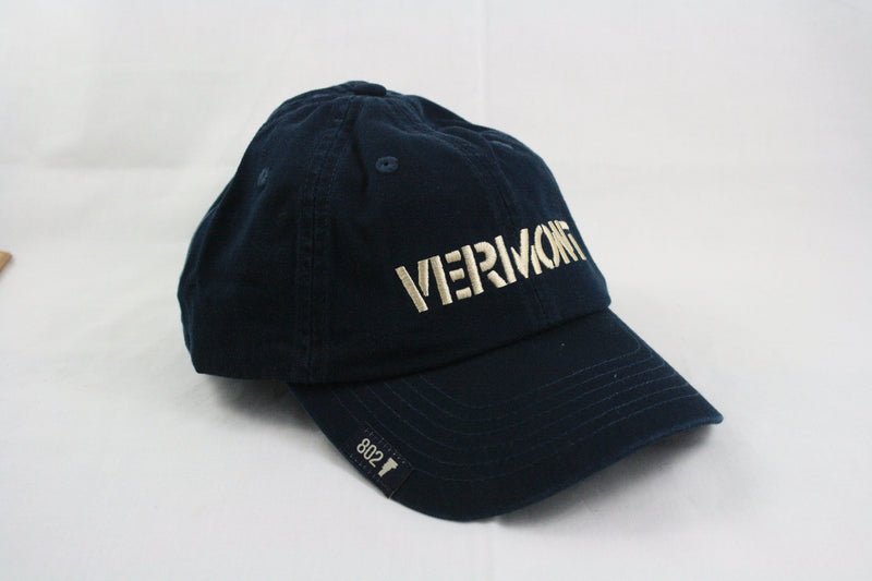 Vermont Blue Embroidered Hat - Shelburne Country Store