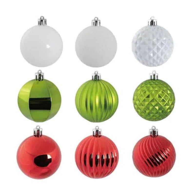 Holiday Living 101-Pack Multiple Colors/Finishes Ornament Set - Shelburne Country Store