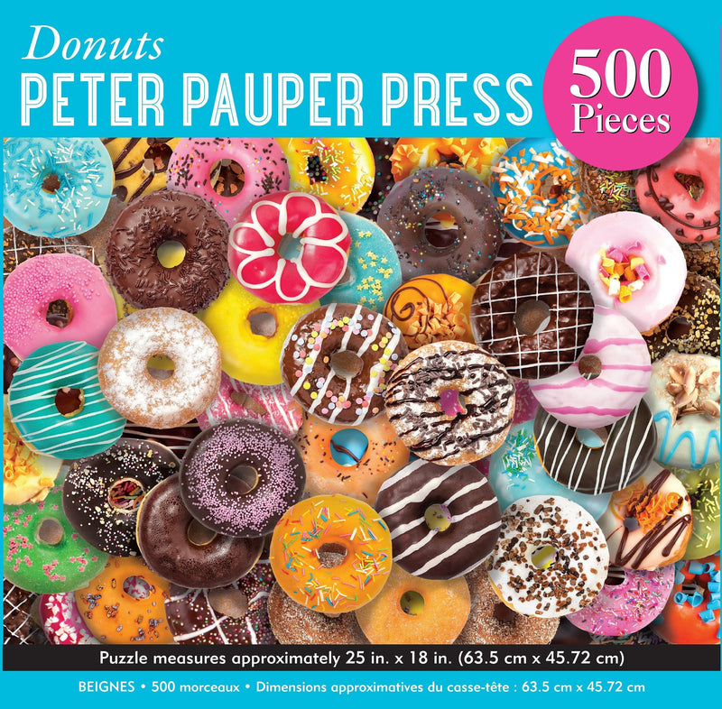 So Many Donuts - 500 Piece Puzzle - Shelburne Country Store