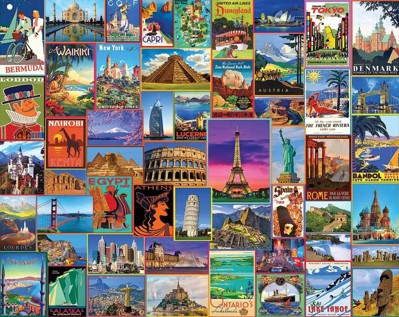 Best Places in the World - 1000 Piece Jigsaw Puzzle - The Country Christmas Loft