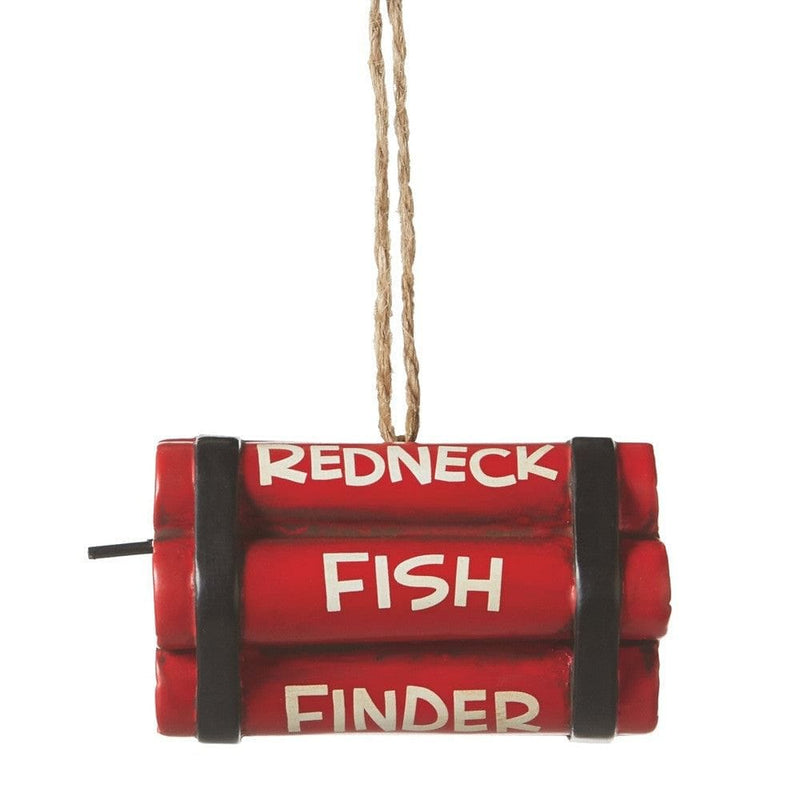 Redneck Fish Finder Ornament - Shelburne Country Store