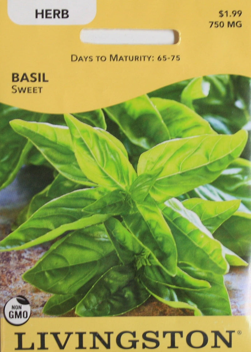Seed Packet - Basil - Sweet - Shelburne Country Store