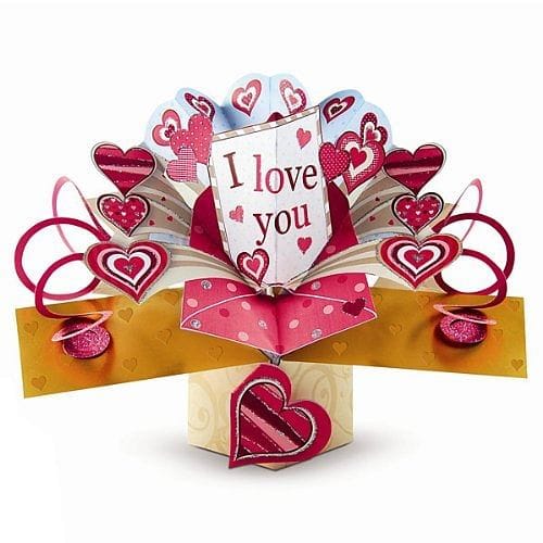 I Love You Valentines Popup Card - Shelburne Country Store