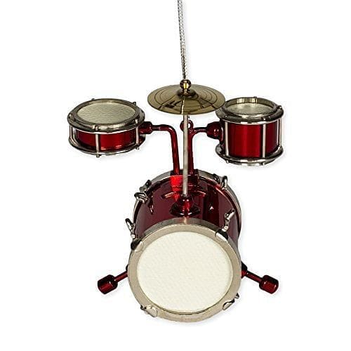 Drum Set Ornament - Red - 3.5" - Shelburne Country Store